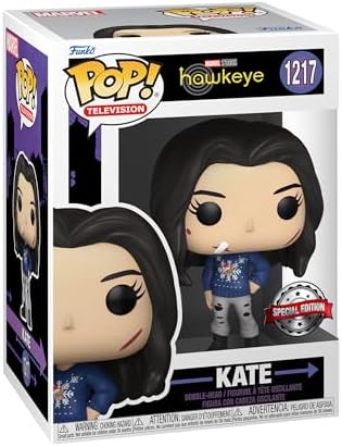Funko Pop Marvel Hawkeye - Kate Bishop Christmas Sweater Multicolor Vinyl Figure 1217