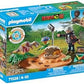 Playmobil Dinos Stegosaurus Nest with Egg Thief