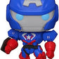 Funko POP Pop Marvel Marvel Mech - Captain America Multicolor 3.75 inches