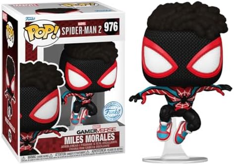 Funko Pop Marvel Spider-Man 2 - Miles MoralesEvolved SuitExc Collectable Vinyl Figure