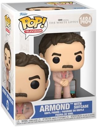 Funko POP TV White Lotus - Armond with Suitcase - Collectable Vinyl Figure