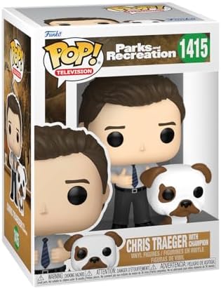 Funko POP Buddy Parks Recreation 15th Anniversary - Chris Champion - Collectable Vinyl Figure