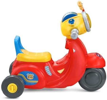 VTech 2-in-1 Map and Go Scooter for Toddlers Pink