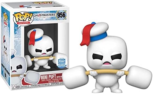 Funko Pop Movies Ghostbusters After-Mini Puft with Weights - Collectable Vinyl Figure