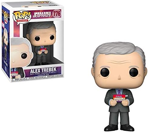 Funko TV Jeopardy - Alex Trebek Pop Vinyl Figure Includes Compatible Pop Box Protector