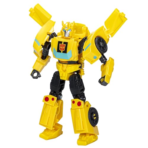 Transformers EarthSpark Warrior Class Bumblebee 5-Inch Robot Action Figure Converts in 19