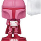 Funko Star Wars Valentines - Mandalorian Din Djarrin Funko Pop Vinyl Figure Bundled with