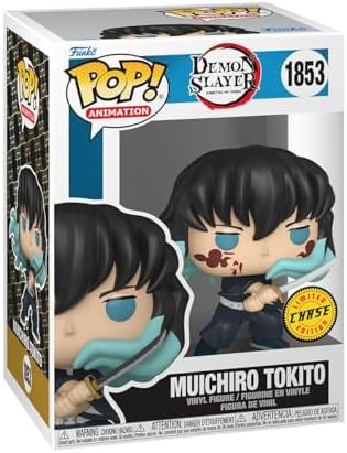 Funko POP Animation DS - Muichiro - Attack - 16 Odds for Rare Chase Variant - Demon Slayer - Collectable Vinyl Figure