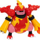 Pokemon Magmortar Battle Feature Figure - 4.5-Inch Magmortar Battle Figure with Fireball