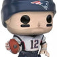 Funko POP Football Patriots - Wave 3 Tom Brady Funko Vinyl Figure Bundled with Compatible