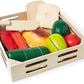 Melissa & Doug Melissa Doug Cutting Food Play Food Set With Wooden Pieces Knife Cutting
