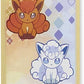 Pokemon Center Pokemon TCG Vulpix Seasons Card Sleeves 65 Sleeves