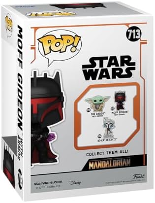 Funko POP Star Wars The Mandalorian - Moff Gideon with Armor - Collectable Vinyl Figure