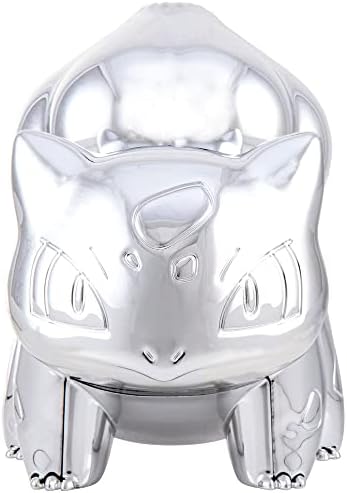 Pokemon 25th Celebration 3-inch Silver Bulbasaur Figure - Pokemon Fan Must Have Toy -