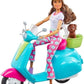 Barbie Fashionistas Doll Scooter Travel Playset