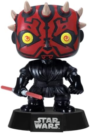 Funko Visit the Funko Store Funko Pop Protector Bundle - 1 Star Wars Darth Maul 09 Pop