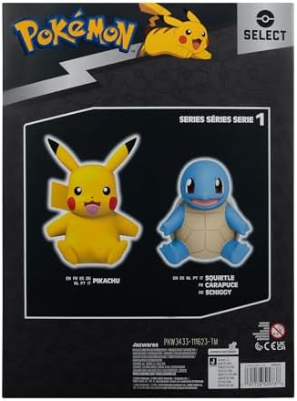 Pokemon Pikachu Select Vinyl Figure - 8-Inch Figure Made from Vinyl