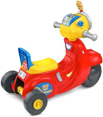 VTech 2-in-1 Map and Go Scooter for Toddlers Pink