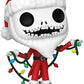 Funko POP Disney The Night Before Christmas 30th - Santa Jack Skellington - Collectable Vinyl Figure