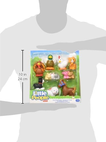 Fisher-Price Little People Farm Animal Friends with Baby Bunnies Piglets