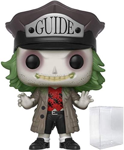 Funko POP Beetlejuice - Beetlejuice with Hat Pop Vinyl Figure Bundled with Compatible Pop
