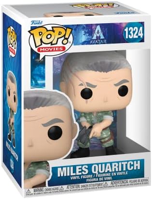 Funko POP Movies Avatar - Miles Quaritch - Avatar The Way of Water - Collectable Vinyl Figure