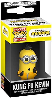 Funko Pop Keychain Minions The Rise of Gru - Kung Fu Kevin Multicolor
