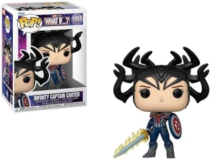 Funko POP Vinyl Marvel What If - Infinity Captain Carter - Collectable Vinyl Figure