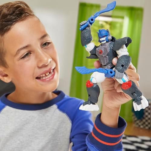 Transformers MixMashers Optimus Primal Custom Mix-and-Match Action Figure 5-Inch-Scale 12
