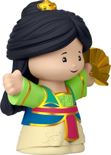 Fisher-Price Disney Princess Mulan Little People Single Character Figure Toddler Toy for