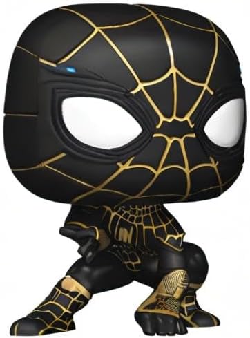 Funko Spider-Man POP Marvel No Way Home - Spiderman in Black and Gold Suit Funko Pop