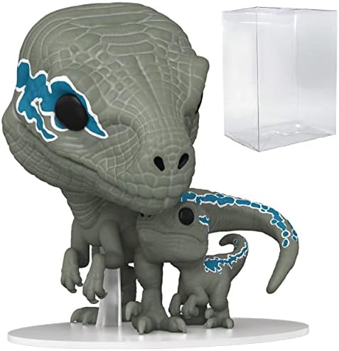 POP Jurassic World Dominion - Blue Beta Velociraptor Funko Vinyl Figure Bundled with