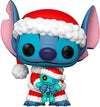 Funko POP Lilo Stitch - Santa Stitch with Scrump