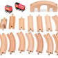 Melissa & Doug Melissa Doug Classic Wooden Figure Eight Train Set 22 pcs