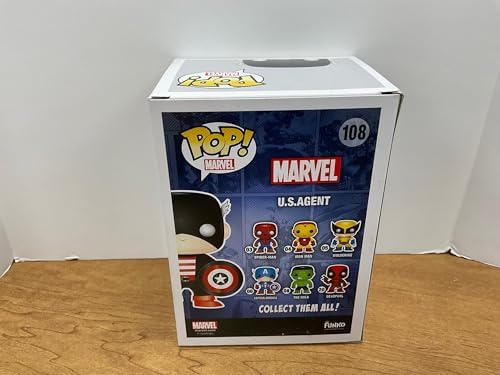 Funko Pop Marvel U.S. Agent Comikaze Vinyl Bobblehead Figure