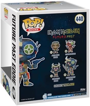Funko POP Super Iron Maiden - Senjutsu Eddie - The Future Past - Collectable Vinyl Figure