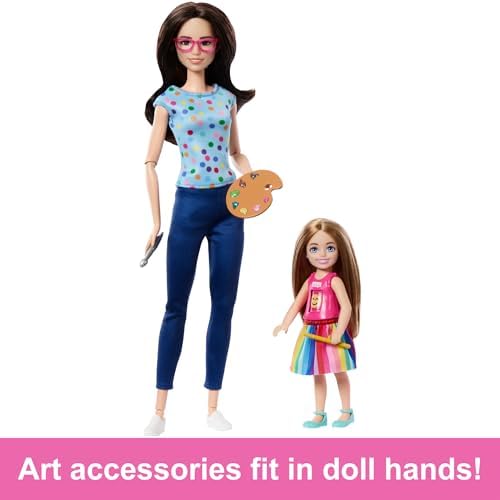 Barbie You Can Be Anything Art Therapist 2 Doll Set with