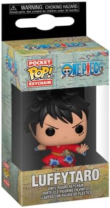 Funko POP Keychain One Piece - Monkey D. Luffy in Kimono Novelty Keyring - Luffytaro -