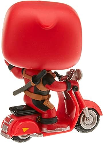 Funko Marvel Deadpool Parody - Deadpool on Scooter Pop Rides Vinyl Figure Bundled with