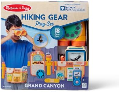 Melissa & Doug Melissa Doug Grand Canyon National Park Hiking Gear with Photo Disk Viewer