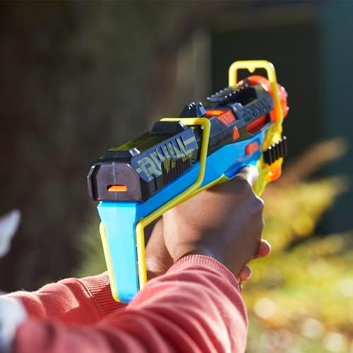 Nerf Rival Mirage XXIV-800 Blaster 10 Nerf Rival Accu-Rounds 2 Ways to Load 8 Round