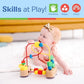 Melissa & Doug Melissa Doug First Bead Maze - Wooden Educational Toy for Floor High Chair