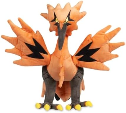 Pokemon Center Galarian Zapdos Poke Plush - 11 12 In.