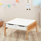 Melissa & Doug Melissa Doug Furniture Wooden Art Activity Table with Bins Wooden Activity