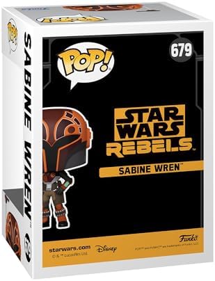 Funko Pop Star Wars Rebels - Sabine Wren with Airbrush Boxlunch 76705