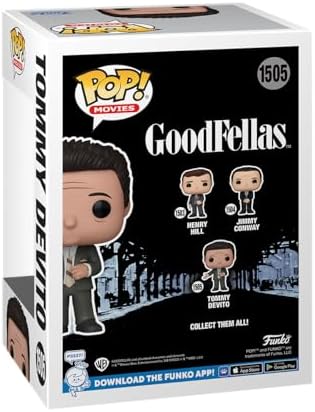 Funko POP Movies Goodfellas - Tommy Devito - Goodfellas 1990 - Collectable Vinyl Figure