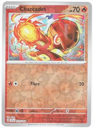 Pokemon - Charcadet 029142 - Stellar Crown Reverse Foil - Single Card