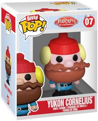 Funko Bitty Pop Rudolph Mini 4-Pack - Bumblea Yukon Corneliusa Rudolph Mystery Chase