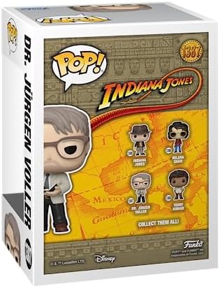 Funko Pop Movies Indiana Jones and The Dial of Destiny - Dr. JuIrgen Voller - Collectable Vinyl Figure