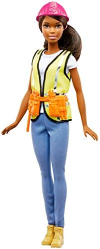 Barbie Builder Doll Playset Black Hair
